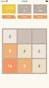 2048 Number Puzzle Game + screenshot 1