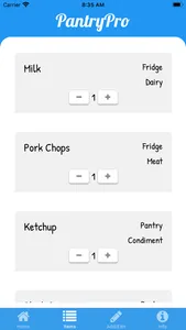 PantryPro App screenshot 2