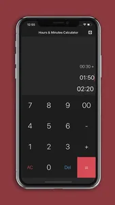 Hours & Minutes Calculator screenshot 4