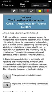 Clinical Anesthesiology Cases screenshot 3