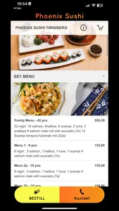 Phoenix Sushi Tønsberg screenshot 1