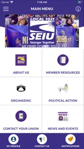 SEIU Local 1021 screenshot 1