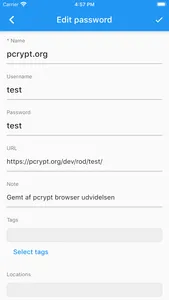 Password Crypt screenshot 3