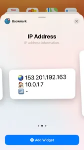 IP Address Bookmark. screenshot 2