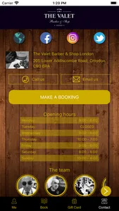 The Valet Barber & Shop London screenshot 4