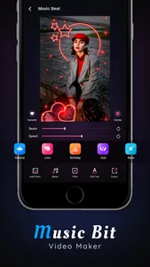 MusicBit - Music Video Maker screenshot 1