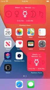 Planetary Hours + Widget screenshot 2