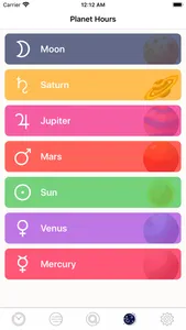 Planetary Hours + Widget screenshot 9