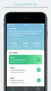 Limbr: Gym & Home Workout Plan screenshot 0