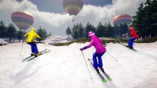 Snowboard Racing Skiing Games screenshot 1