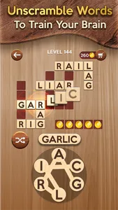 Woody Cross: Word Connect Game screenshot 1