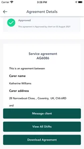 Curam for carers screenshot 6