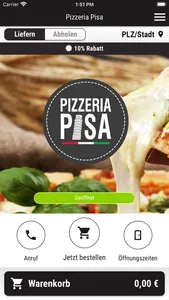 Pizzeria Pisa screenshot 0