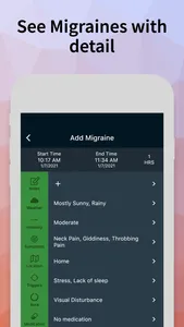 Migraine Pal Tracker screenshot 0