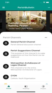 ParishBulletin screenshot 1