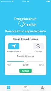 Prenota con un click screenshot 0