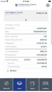 Vermögens-Portal screenshot 4