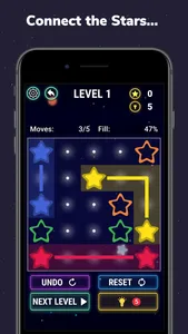 Stars Connect Puzzle Game screenshot 0