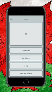 Numbers in Welsh language screenshot 1