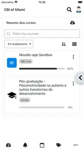 CBI ALUNOS screenshot 2