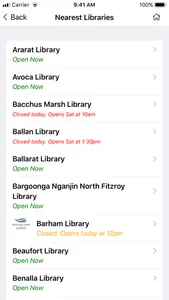 Libraries Victoria screenshot 4