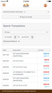 Southeastern Arizona FCU screenshot 1