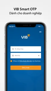 VIB Smart OTP screenshot 1