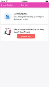 Andoctor - Đặt khám Online screenshot 1