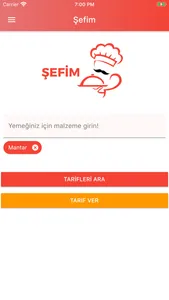 Şefim screenshot 0