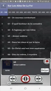 Chants d'Esperance Audio Pro+ screenshot 2