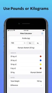 BarLoad Plate Calculator screenshot 3