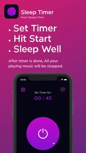 SleepTimer - Music Stopper screenshot 0