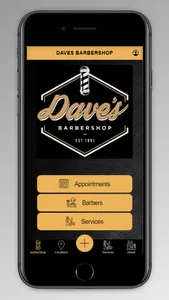 DAVES BARBERS APPOINTMENTS screenshot 0