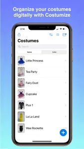 Costumize - Digital Inventory screenshot 0