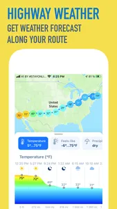 Highway Weather, Travel, Road screenshot 0