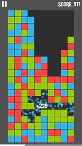 Color Blocks Clickomania screenshot 1