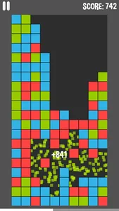 Color Blocks Clickomania screenshot 2