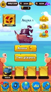 Pirate Cards - Treasure Battle screenshot 2