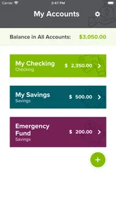 myLIFE Transaction Register screenshot 1