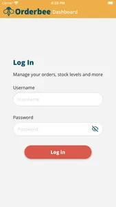 Orderbee Dashboard screenshot 2