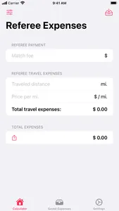 Referee Expenses screenshot 0