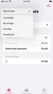 Referee Expenses screenshot 1