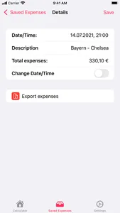 Referee Expenses screenshot 4