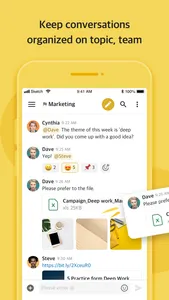Collabee Messenger - Team Chat screenshot 0