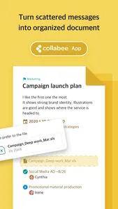 Collabee Messenger - Team Chat screenshot 1