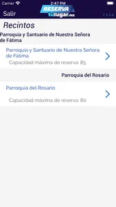 Reserva Tu Lugar Anfitrión screenshot 1