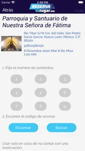 Reserva Tu Lugar Anfitrión screenshot 3