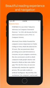 Hacker News Feed screenshot 4
