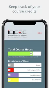 IDCEC Mobile Attendance App screenshot 0