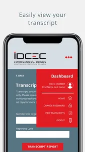 IDCEC Mobile Attendance App screenshot 3